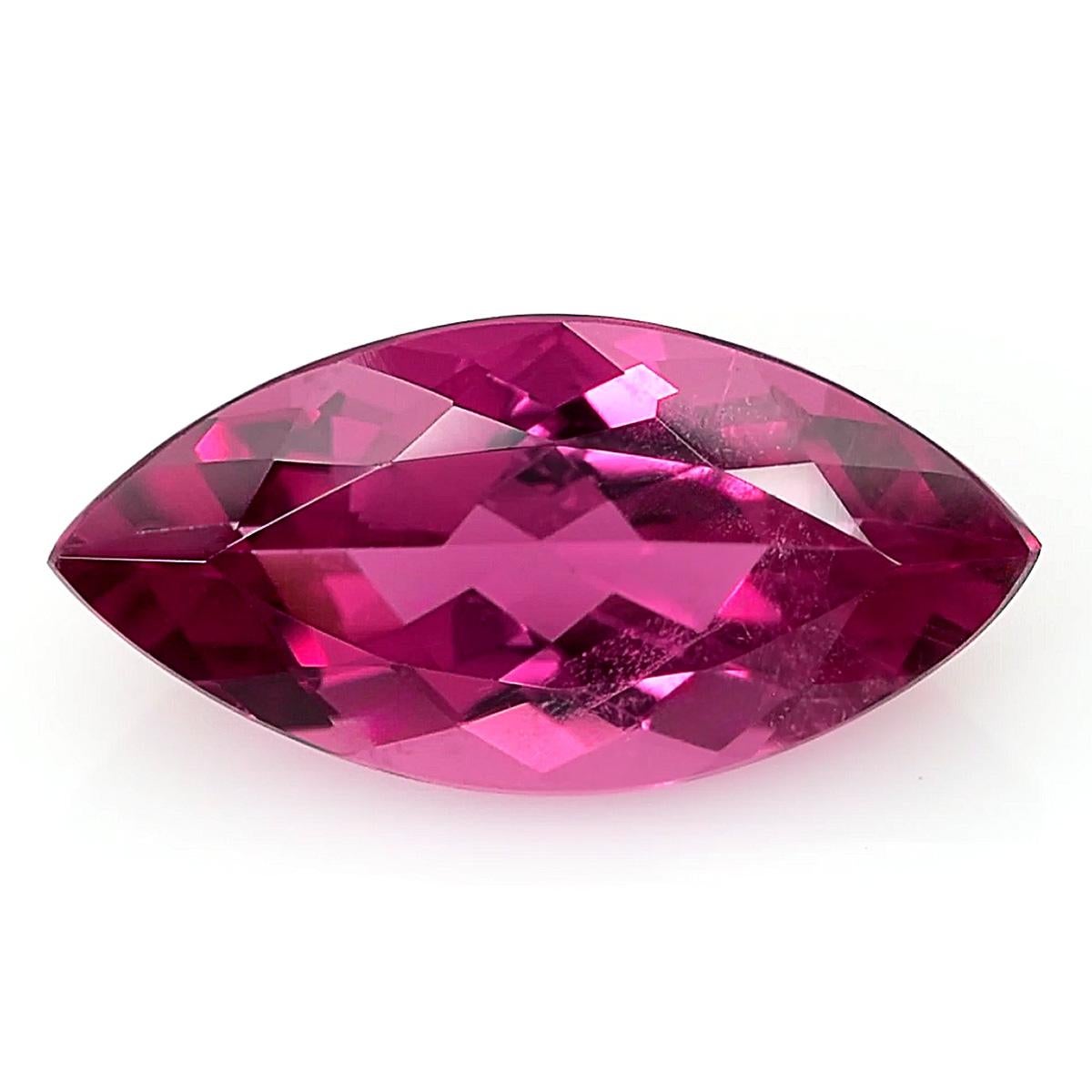 3.70 Carats Rubellite  In New Condition For Sale In Los Angeles, CA