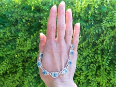 37.03 Carat Aquamarine and 11.54 Carat Diamond 18k White Gold Necklace (2012)