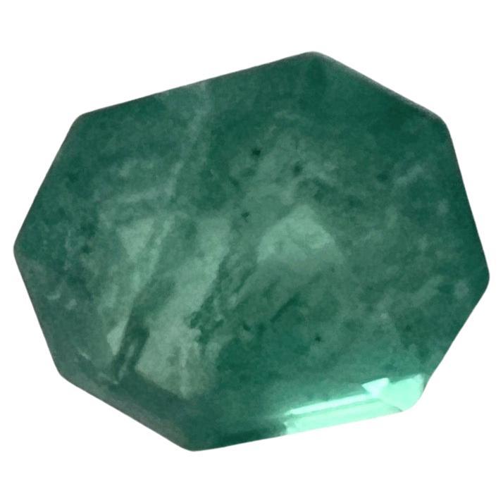 Gema Esmeralda Natural No Aceitada Octágono de 3,70ct en venta 4