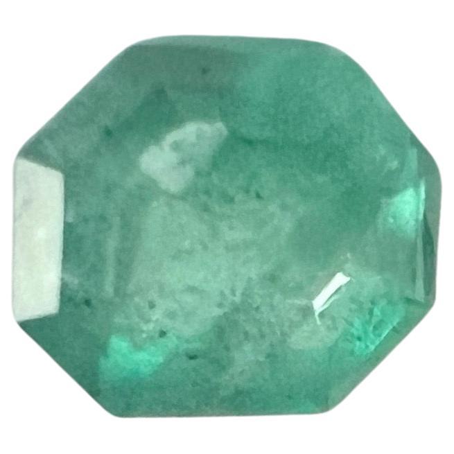 Gema Esmeralda Natural No Aceitada Octágono de 3,70ct en venta 5