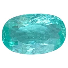3.71 carats ICA Certified Paraiba Tourmaline Oval Cut from Mozambique