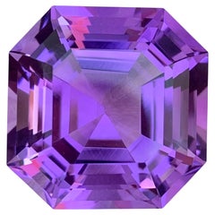 37.15 Carat Natural Loose Amethyst Octagon Shape Gemstone