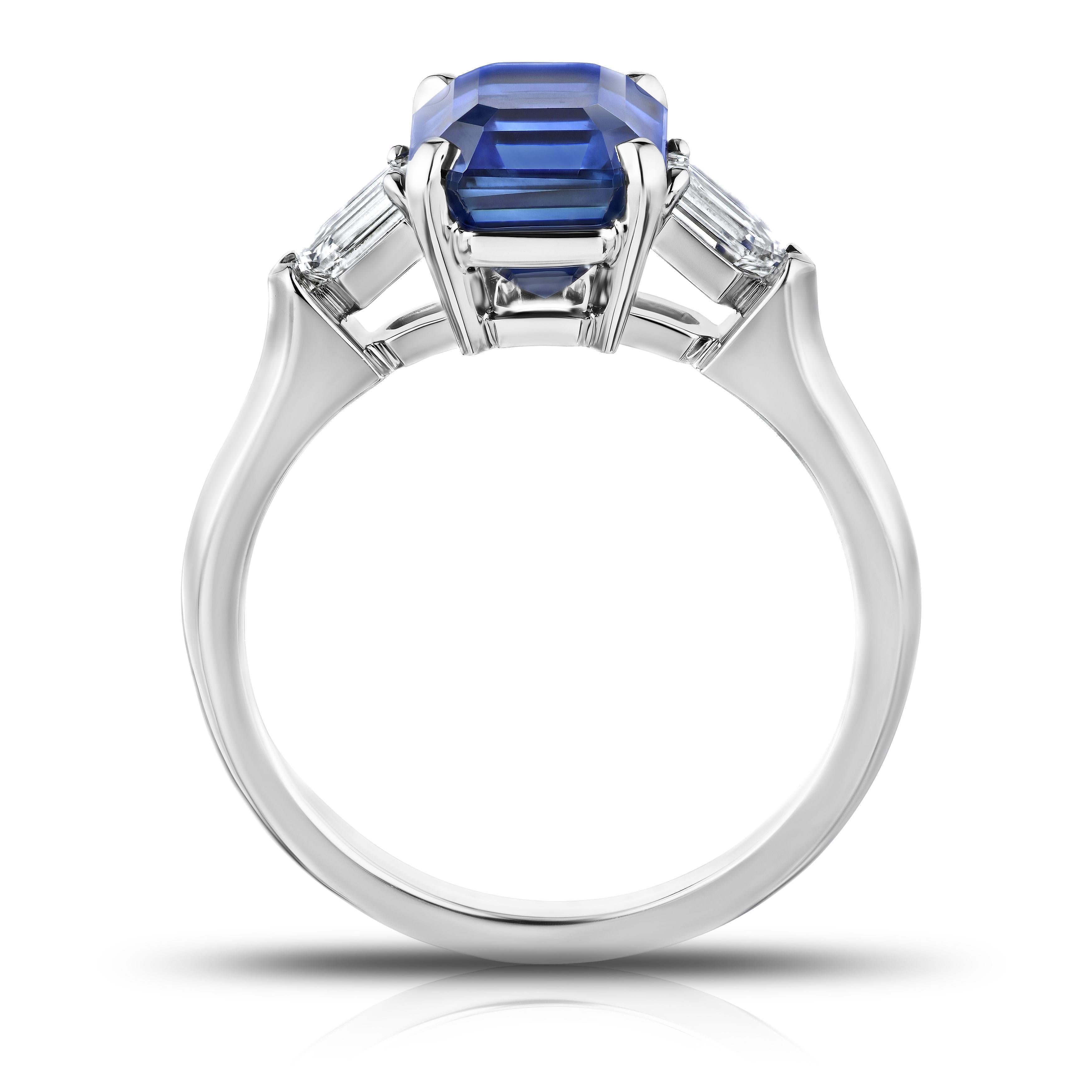 emerald cut sapphire