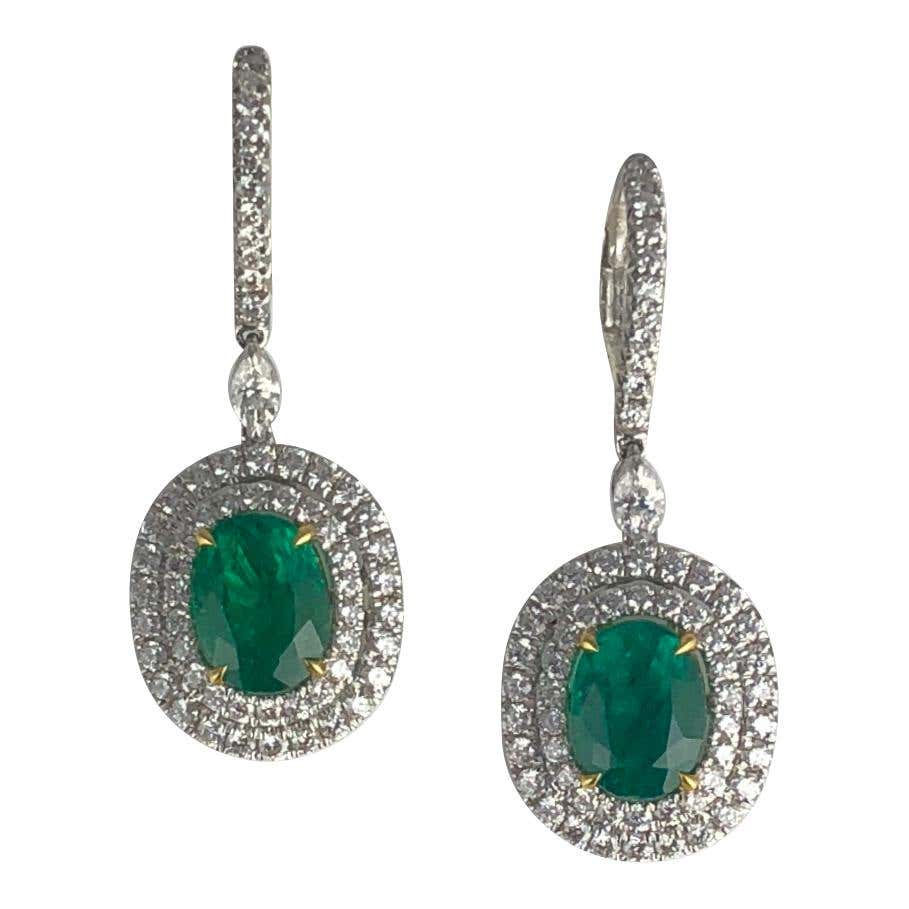 Diamond, Antique and Vintage Earrings - 26,404 For Sale at 1stdibs - Page 6