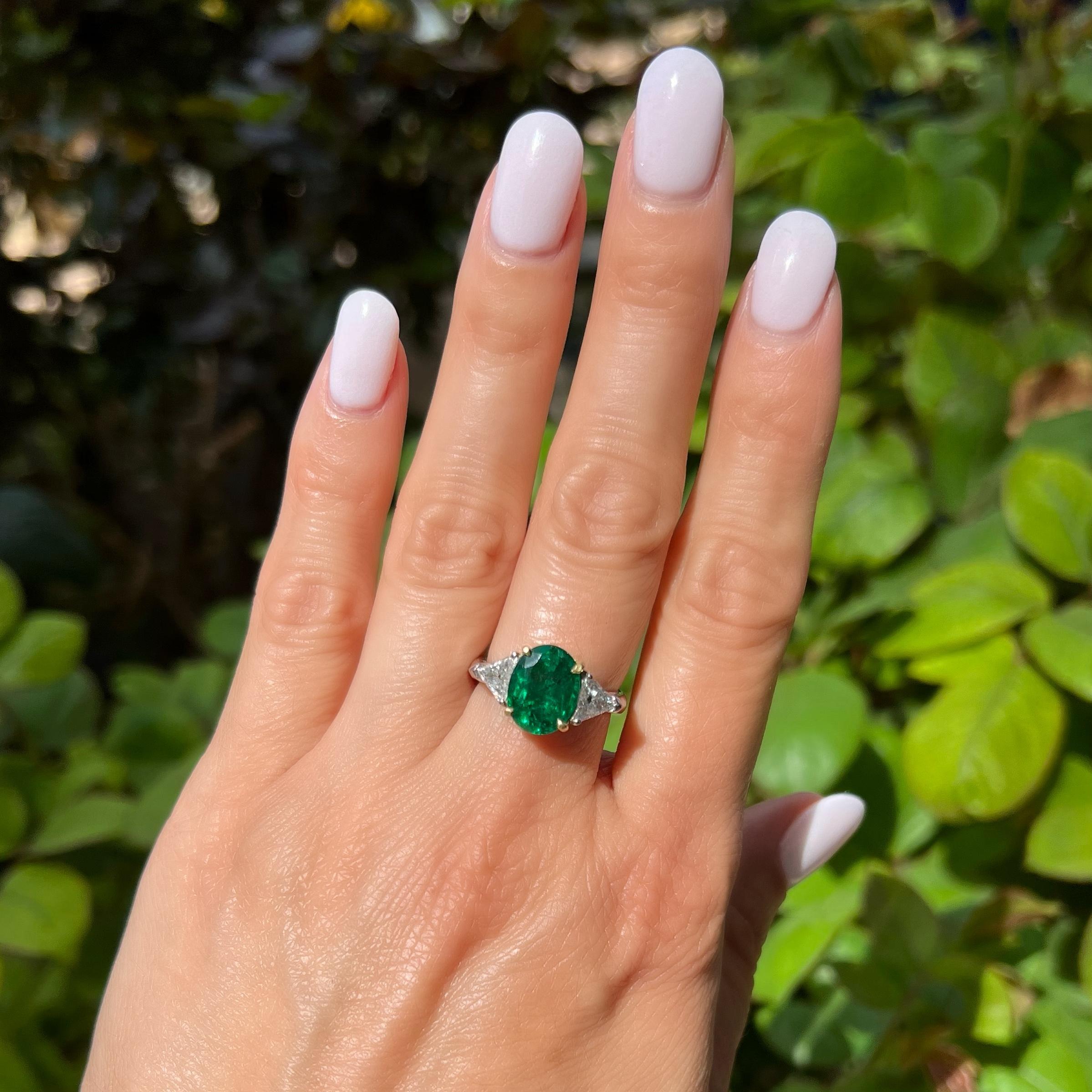 estate emerald ring