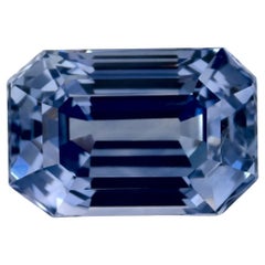 3.74 Ct Zaffiro blu taglio ottagono Gemma sfusa
