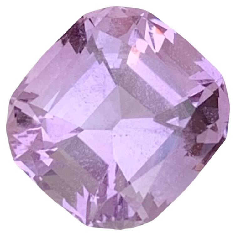 3.75 Carat Natural Loose Amethyst Cushion Shape Gem For Ring Jewellery For Sale