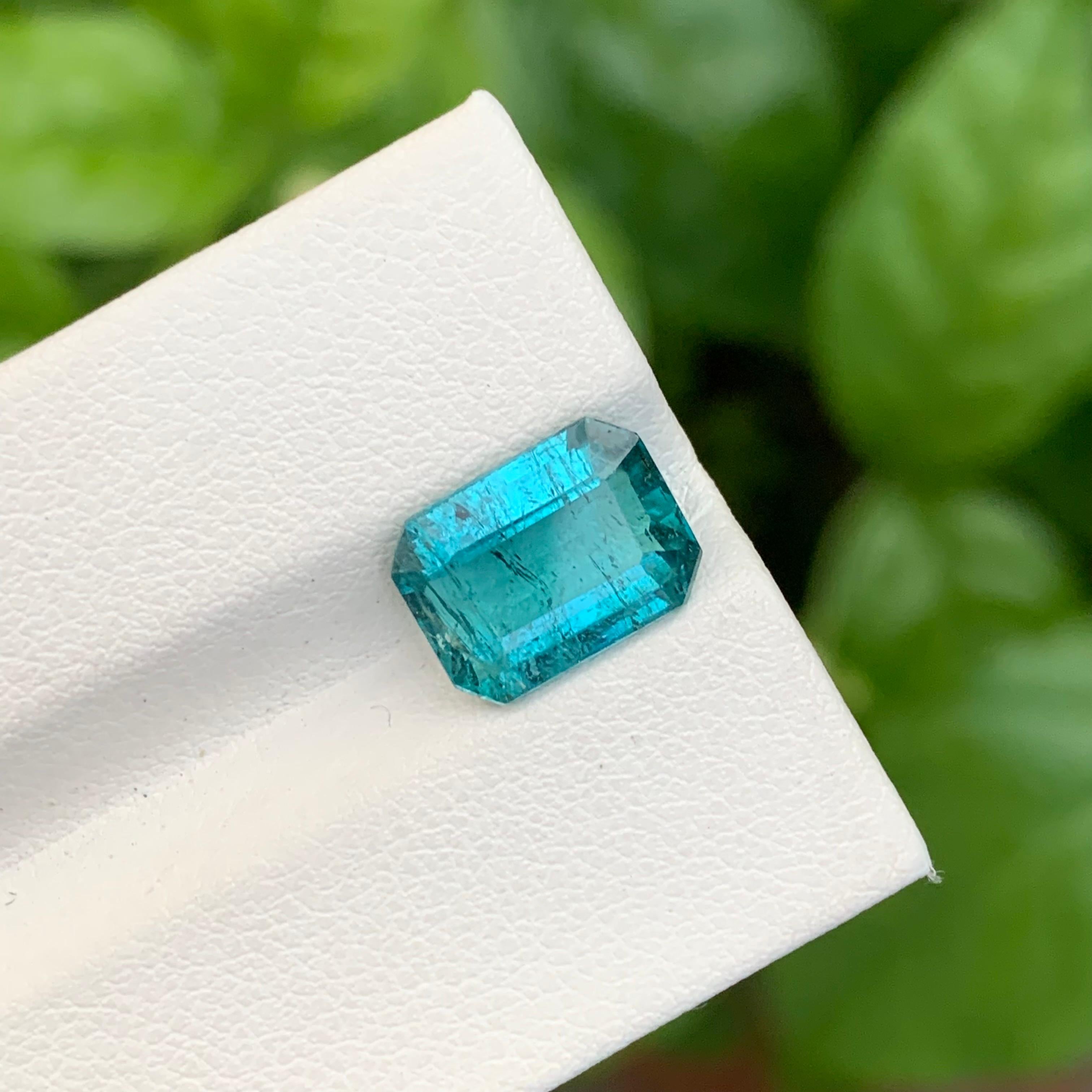 Tourmaline bleue en vrac

Poids : 3,75 carats
Dimension : 10,7 x 8,1 x 4,7 mm
Couleur : bleu 
Origine : Afghanistan
Certificat : Sur demande
Traitement : Non
Forme : Émeraude 


La tourmaline est une pierre précieuse captivante connue pour sa