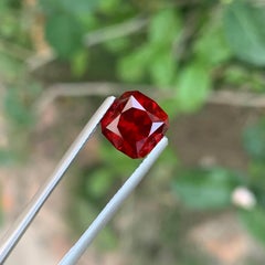 3.75 Carat Natural Loose Rhodolite Garnet Fancy Cut Gemstone