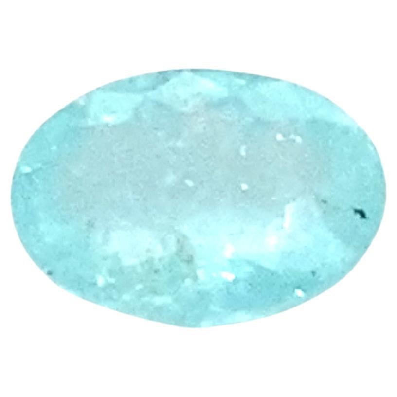 3.75 Carat Oval Cut Paraiba Tourmaline Loose Gemstone