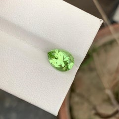 3.75 Carats Natural Loose Apple Green Peridot Ring Gem Pakistani Mine