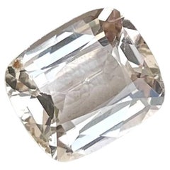 Pierre naturelle pakistanaise taille coussin de 3,75 carats topaze pêche