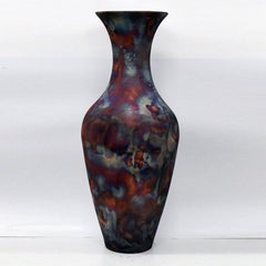 37,5" Grand Floor Vase 705 - Raku-Keramik Keramik Mittelstück Bodenvase