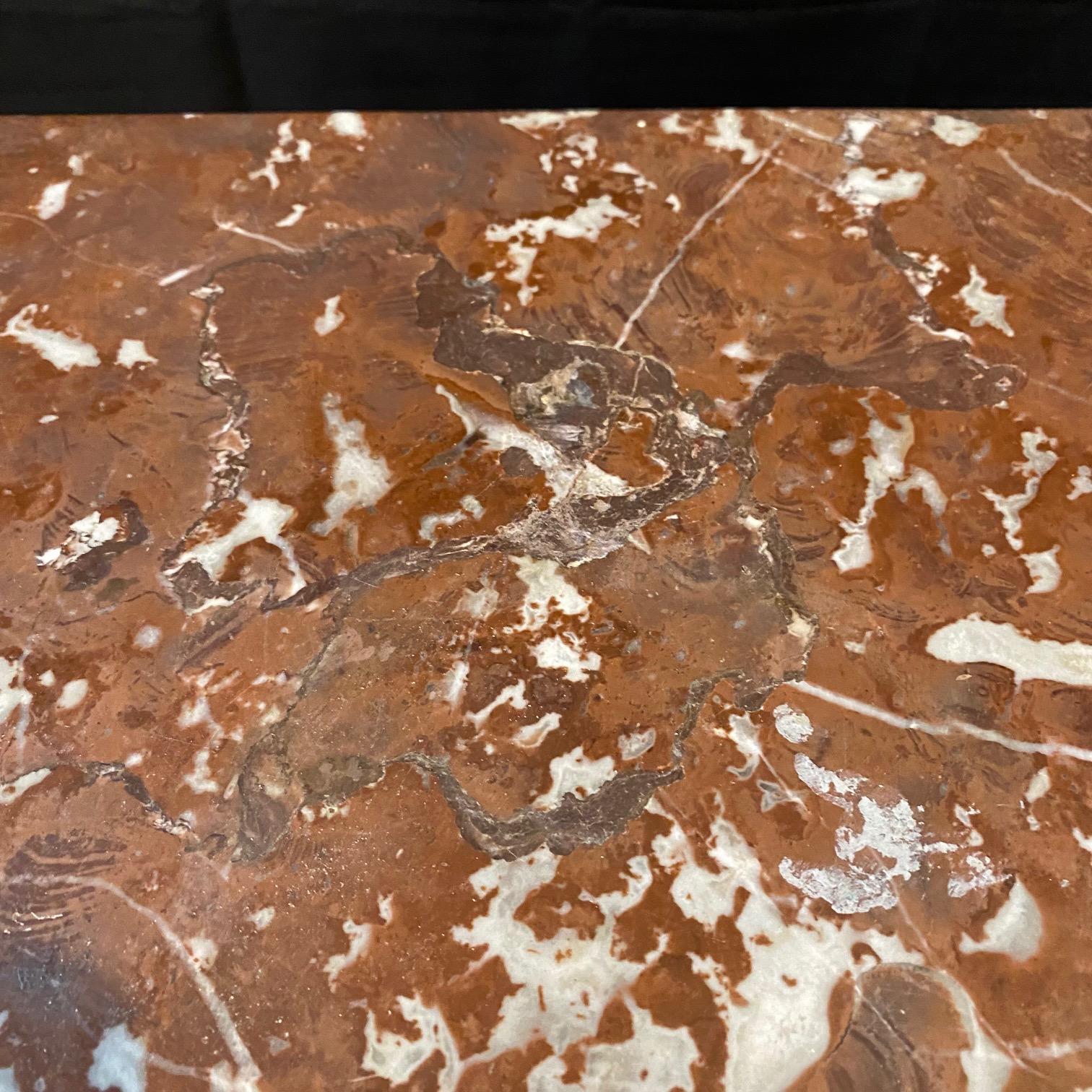 #3755 : Table d'appoint et petit cabinet Louis XV Elegance à plateau en marbre en vente 1