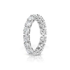 Anillo Eternidad Diamante Redondo 3,76 Quilates