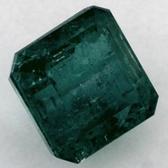 3.76 Karat Smaragd Asscher Lose Edelstein