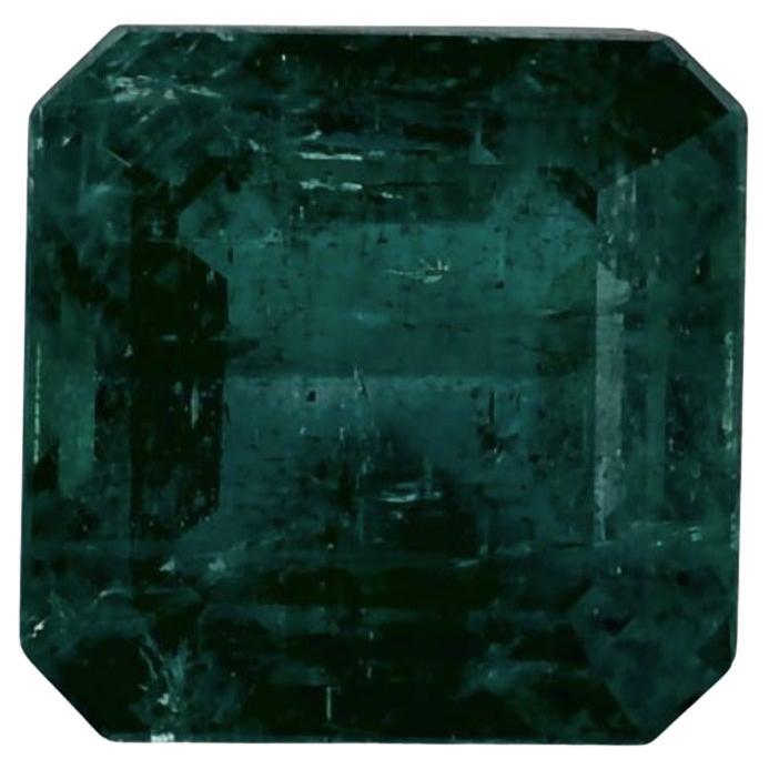 3.76 Ct Emerald Asscher Loose Gemstone
