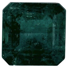 3.76 Ct Emerald Asscher Loose Gemstone