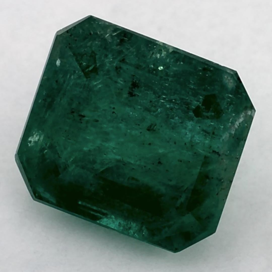 3.79 Ct Smaragd Oktagon-Schliff Loser Edelstein (Achteckschliff)