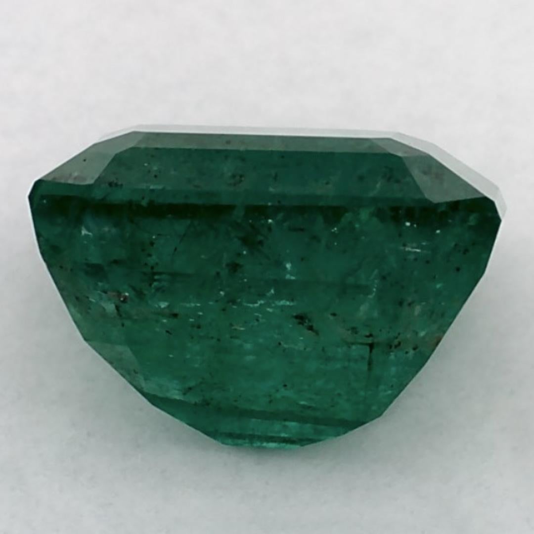 3.79 Ct Smaragd Oktagon-Schliff Loser Edelstein im Zustand „Neu“ in Fort Lee, NJ
