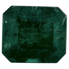3.79 Ct Smaragd Oktagon-Schliff Loser Edelstein