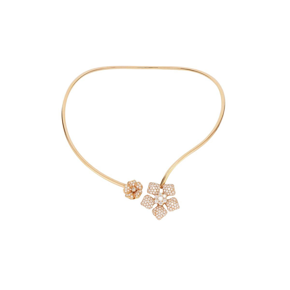 open collar necklace