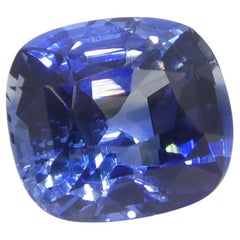 3.79ct Cushion Blue Sapphire GIA Certified Sri Lanka  