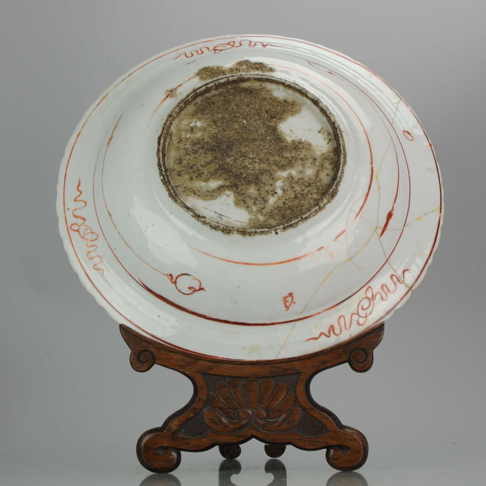 Majestic Zhangzhou Swatow Charger Ko Akae Verte China Ming Dynasty In Good Condition For Sale In Amsterdam, Noord Holland