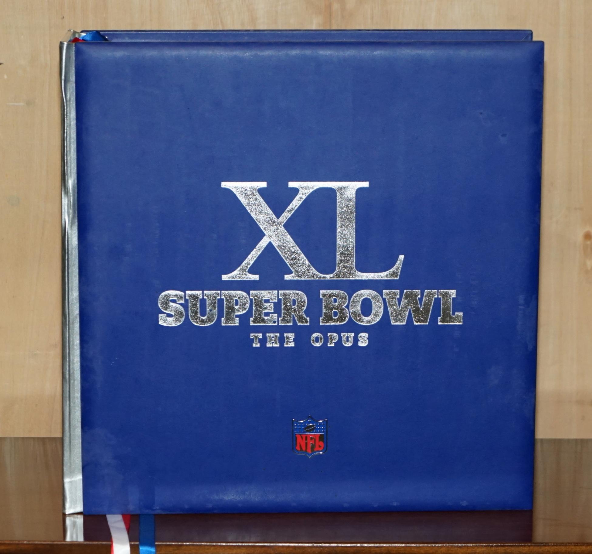 37KG EDICIÓN LTD 825/20000 XL SUPER BOWL THE OPUS AMERiCAN NFL FOOTBALL BOOK en venta 2
