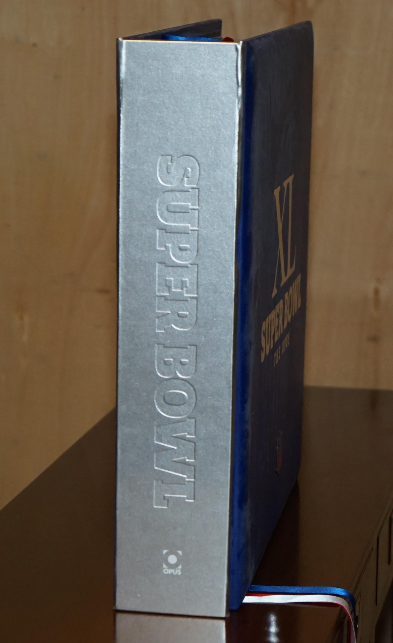 37KG EDICIÓN LTD 825/20000 XL SUPER BOWL THE OPUS AMERiCAN NFL FOOTBALL BOOK en venta 5