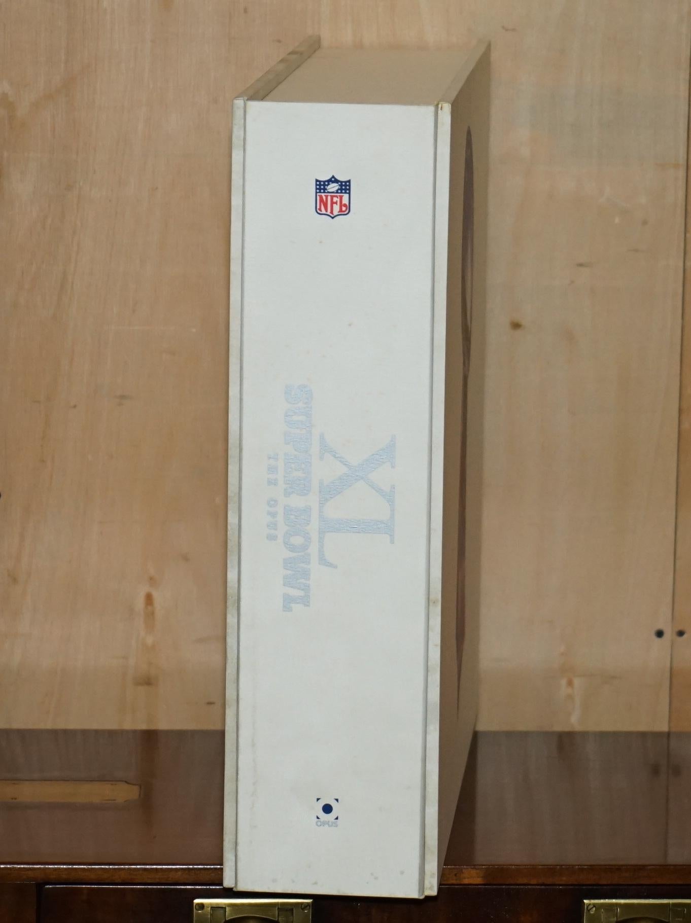 37KG EDICIÓN LTD 825/20000 XL SUPER BOWL THE OPUS AMERiCAN NFL FOOTBALL BOOK Estadounidense en venta