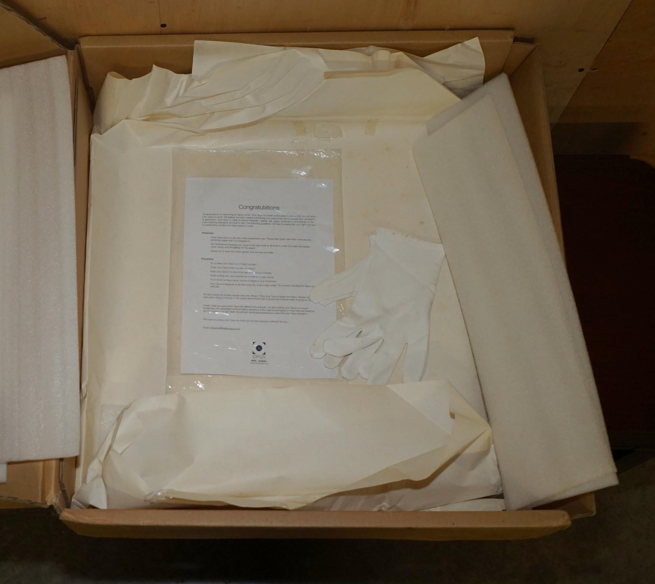 37KG EDICIÓN LTD 825/20000 XL SUPER BOWL THE OPUS AMERiCAN NFL FOOTBALL BOOK Papel en venta