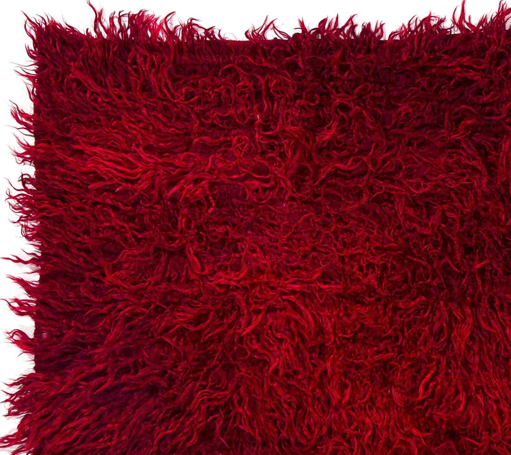 This vintage handmade rug is called 