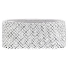 38 Carat Round Pave Diamond Bracelet 38 Carat Round Pave Diamond Bracelet