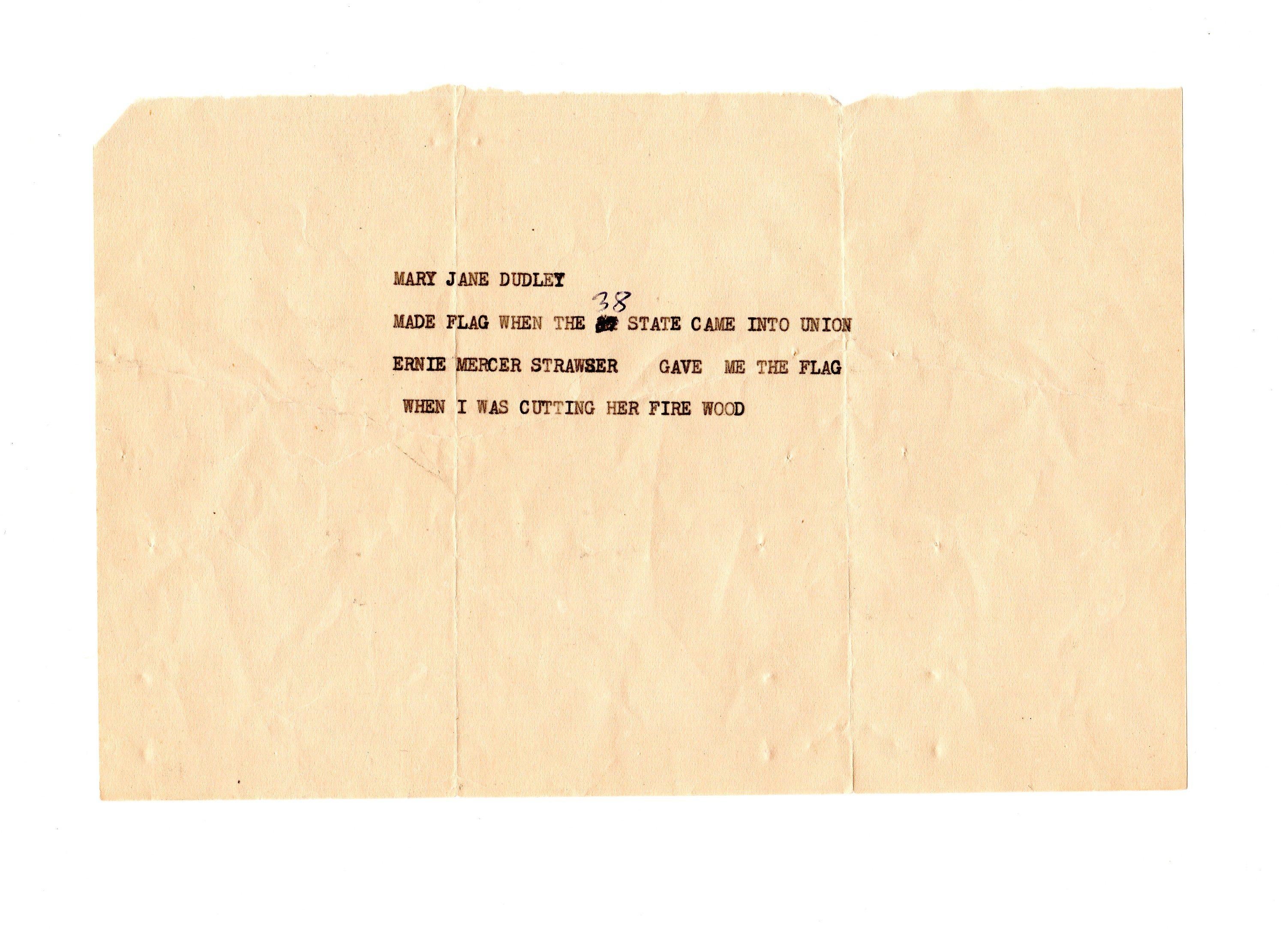 Cotton 38 Star American Flag w/ Extraordinary Features, Colorado Statehood, 1876-1889 For Sale