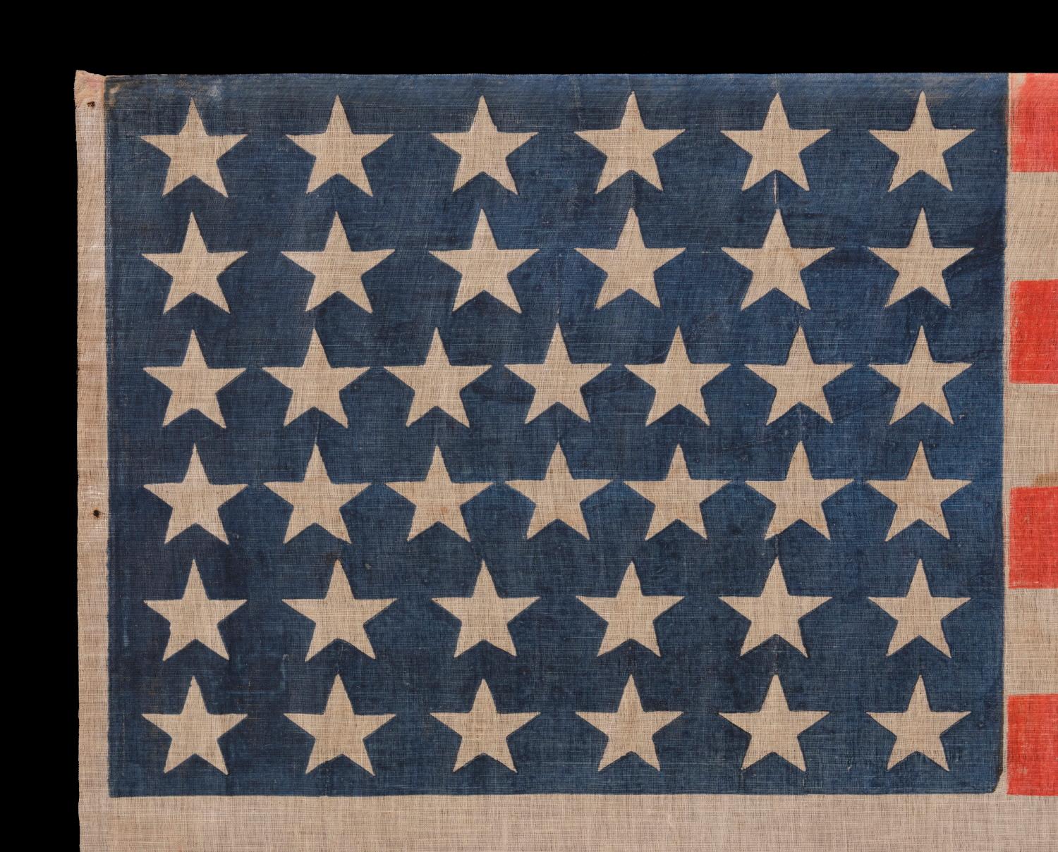 38 Star Antique American Large Scale Parade Flag, Colorado Statehood (amerikanisch)