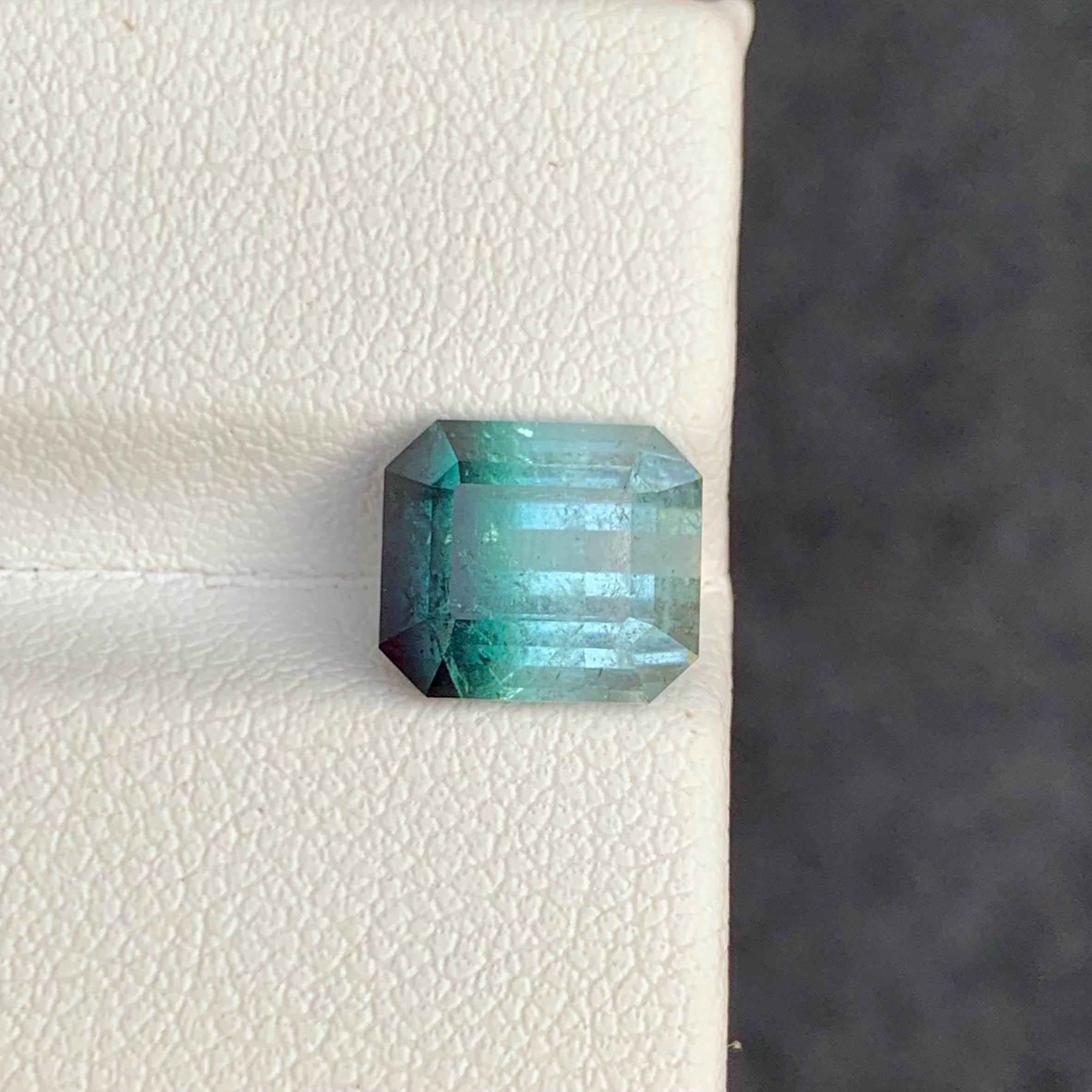 Weight 3.80 carats
Dimensions 8.1x7.0x5.1 mm
Treatment None 
Origin Afghan 
Clarity SI
Shape Cut Emerald 





This 3.80 Carat Natural Loose Bi Color Tourmaline is a stunning gemstone featuring a captivating fusion of hues that seamlessly blend