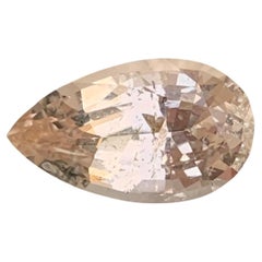 3.80 Carat Natural Loose Golden Topaz Pear Shape Gemstone