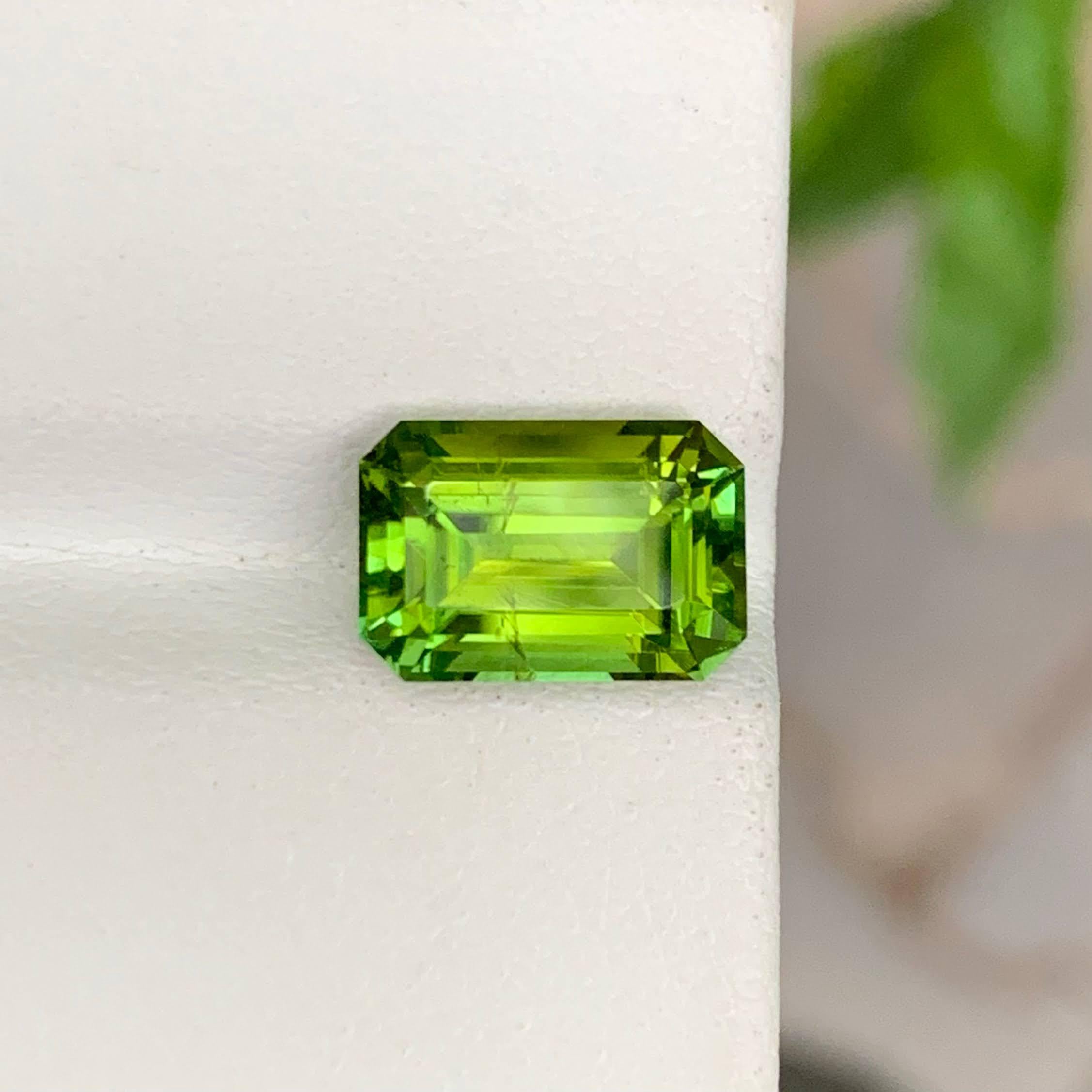 Weight 3.80 carat 
Dimensions 10.9x7.4x5.8mm
Treatment None 
Origin Afghan 
Clarity VVS 
Shape Cut Emerald 



The 3.80 Carat Natural Loose Green Tourmaline is a vibrant gemstone that showcases nature’s brilliance. Cut in a refined emerald cut, it