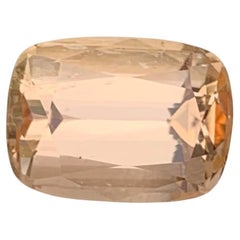 3.80 Carat Natural Loose Imperial Topaz Cushion Shape Gemstone
