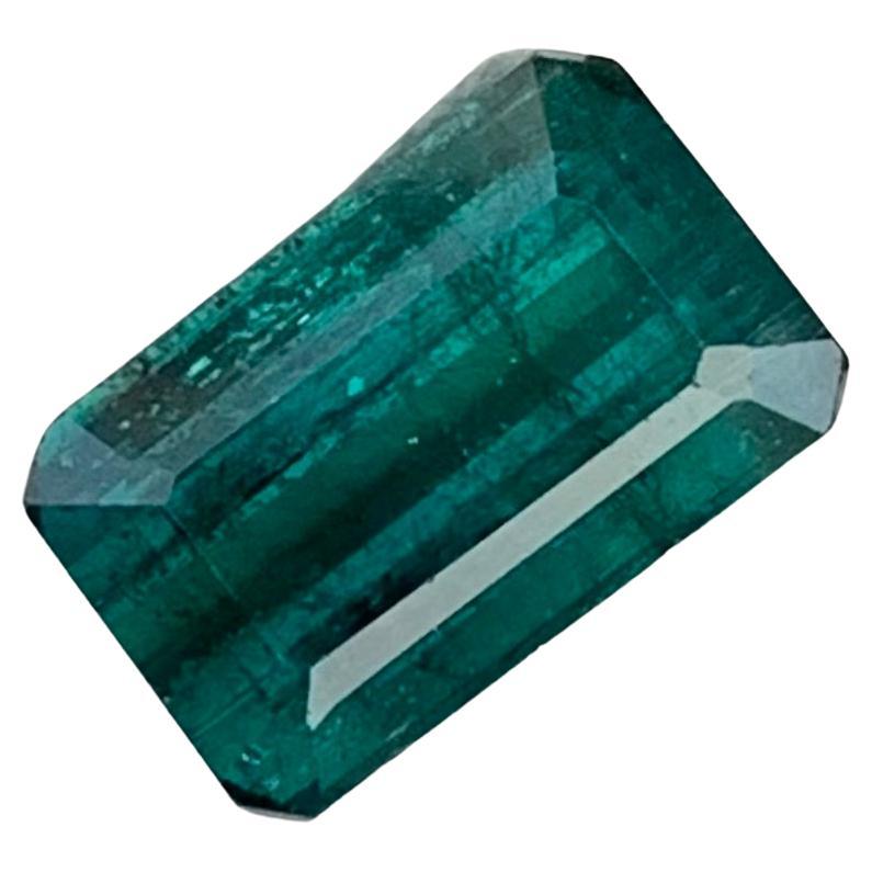 3.80 Carat Natural Loose Indicolite Tourmaline Included Gemstone From Earth Mine For Sale