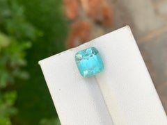 3.80 Carat Natural Loose Seafoam Tourmaline Slightly Included Gemstone
