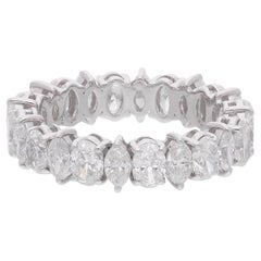 3,80 Karat Oval
Marquise Diamant-Ring aus 18 Karat Weißgold feiner Schmuck