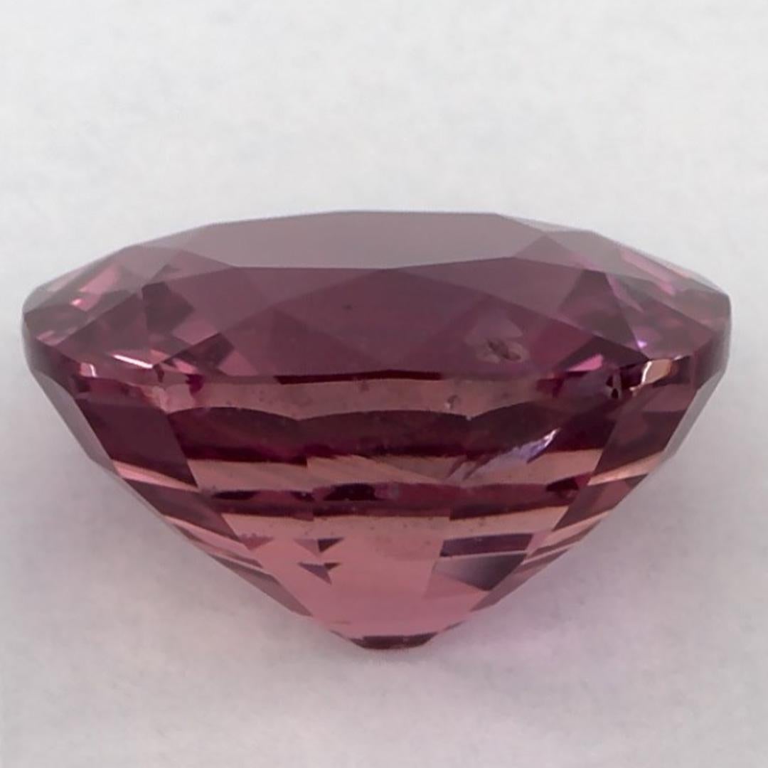 3,80 Karat rosa Saphir Cushion zertifiziert lose Edelstein im Zustand „Neu“ im Angebot in Fort Lee, NJ