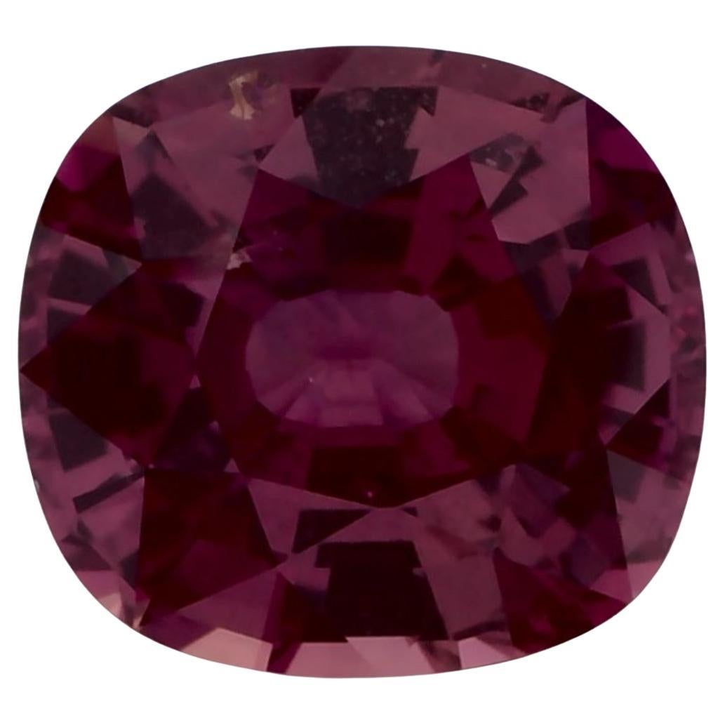 3,80 Karat rosa Saphir Cushion zertifiziert lose Edelstein im Angebot