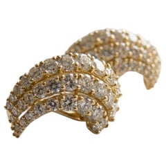 3.80 Ct. Tiffany & Co. Diamond Earrings in 18K