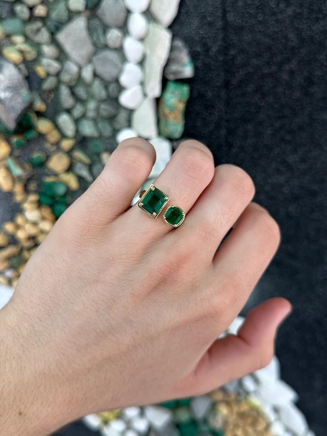 emerald stone ring for men