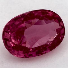 3.81 ct Zafiro rosa ovalado gema suelta