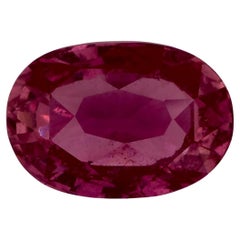 3.81 Ct Pink Sapphire Oval Loose Gemstone
