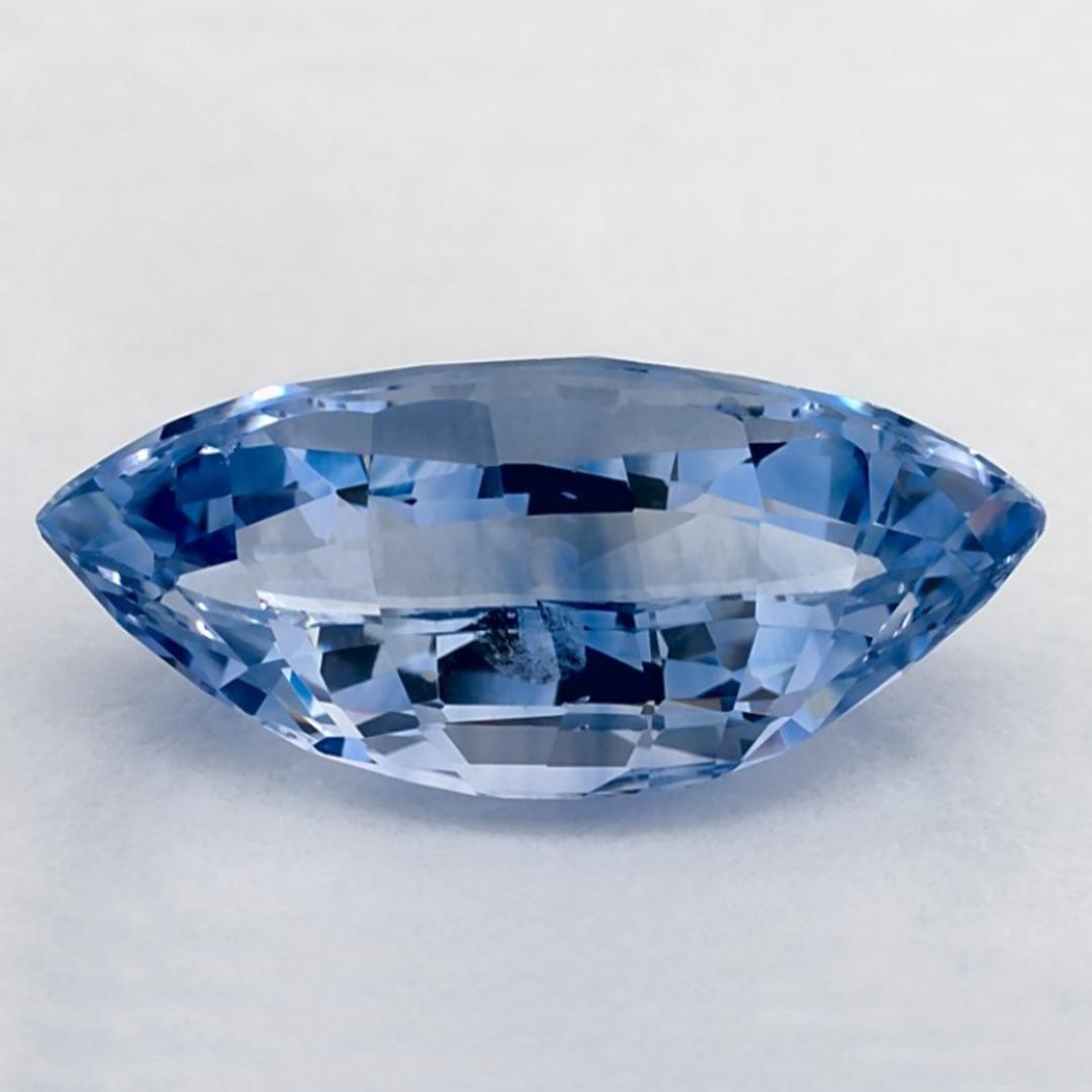 3.82 Ct Blue Sapphire Marquise Loose Gemstone im Zustand „Neu“ im Angebot in Fort Lee, NJ